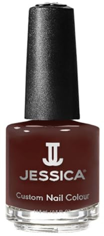 JESSICA Custom Colour Nail Polish 14.8ml, Keep Up (Deep Terracotta with a Crème Finish)