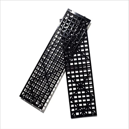 QUNINE Faltbare Notfall-Reifen-Traktionsmatte, Auto-Escaper-Winter-Schnee-Schlamm-Reifen-Bergungs-Traktionsmatte, löst Sich von Schnee, EIS, Schlamm und Sand – 2er-Pack