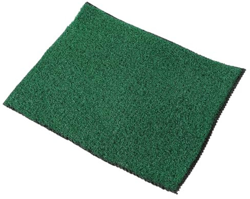 Yardwe 1sheet Artificial Grass Turf Mat for Fish Tanks Realistic Lawn Decor for Aquariums Lightweight Easy to Cut and Maintain for Miniature Landscapes