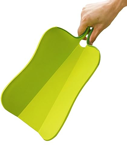 JianHan Folding Cutting Board Plastic Mat Ultra-Light Flexible Foldable Chopping Board Non-Slip Slate for Kitchen,Vegetable and Fruit Chopping Cutting and Rinsing