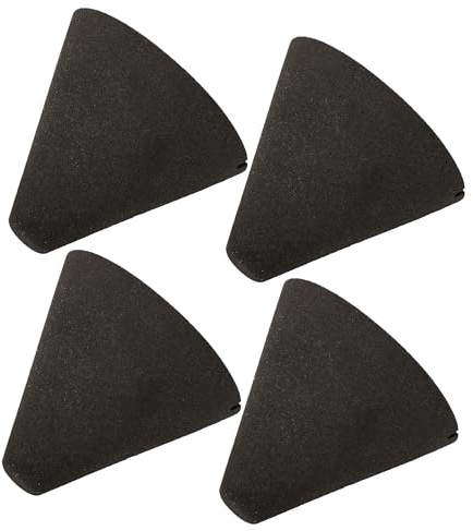 Yibuy Elektronische Trommel-Piezo-Trigger-Kegel für Percussion, 35 mm x 37 mm, 4 Stück