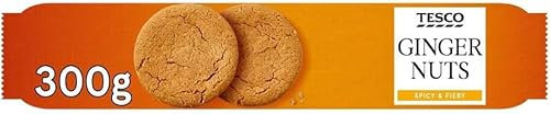 Ginger Nut Biscuits 300G(10 Pack) | Premium product | Ginger nut biscuits. | Spicy & Fiery Carefully baked for a warming crunch with a hint of zingy lemon
