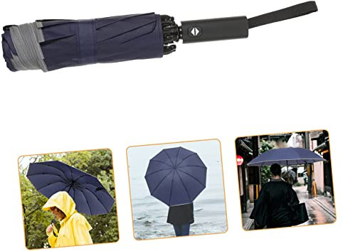 Yardenfun Parapluie Pliable Anti-vent Réfléchissant Pour Usage Extérieur Parapluie Ultra Léger Et Pratique Pour Voyage Randonnée Et Solaire