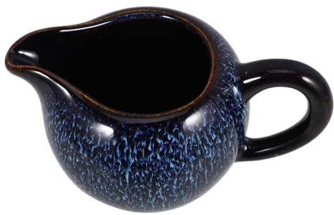 FUNNETOYU Ceramic Pitcher Diseño De Pitorro Especial para Servir Salsa y Mantequilla Caliente Cafeterías y Hogares