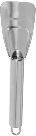 Garneck Cuchilla Antihielo para Refrigerador Raspador de Hielo de Inoxidable Herramienta para Quitar Hielo y Escarcha para Cocina y Congelador
