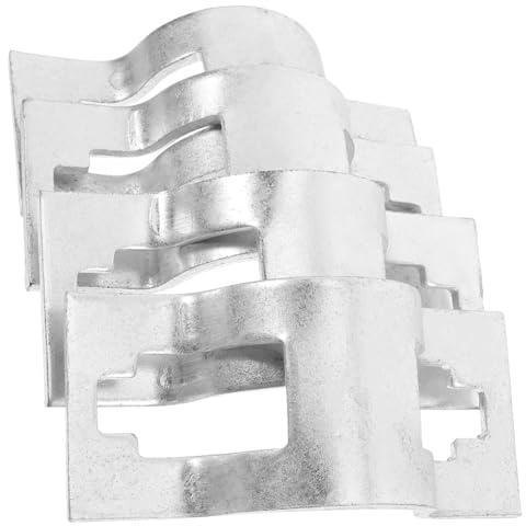 PartyKindom 4pcs Scaffold Crossbar Clamp and Scaffolding Locking Clamp Steel Tube Fixing Coupling Retainer Connector for Construction Scaffold Equipment