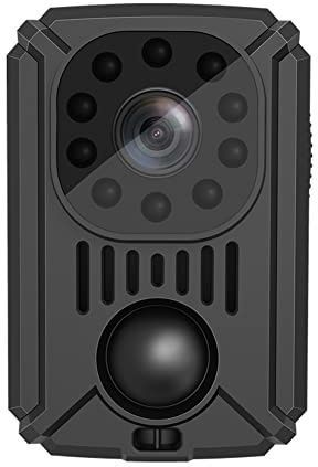 Cpolebev 1080P MD31 Videocamera Portatile Mini Videocamera Pocket Cam Night Vision Piccola Videocamera per Auto PIR Video Recorder DV