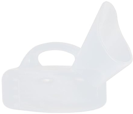 BAZEITFLOW 2 Stück Urinflasche Großem Fassungsvermögen 1000 Ml aus Robustem Kunststoff Ergonomisch Geformt für Senioren Krankenhaus und Reisen
