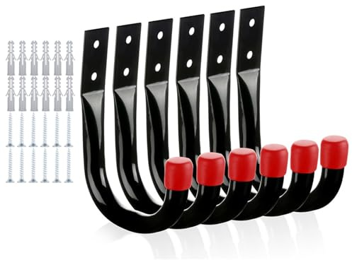 Xanorrg Portabiciclette Per Garage Biciclette Gancio Da Parete Supporto Parcheggio Sospeso Mountain Bike Appese
