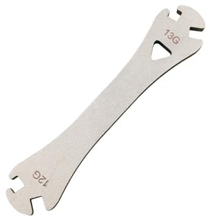 BCIOUS Chiave per raggi per bici da strada, strumento per maglieria, 12/13/14/15G Raggi Nipples Remover Biciclette Tensione Regolare Mountain Bike Spoke Wrench