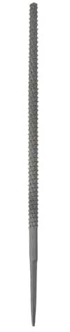 sourcing map Lima de escofina de madera de 6 pulgadas de acero de corte redondo, lima de mano multifuncional para carpintería, afilar madera y metal
