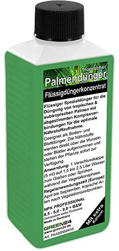 GREEN24 Palmendünger Profi Linie Dünger für Palmen Wurzeldünger + Blattdünger HIGH-TECH!