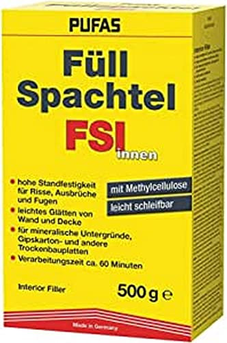 Pufas Füllspachtel innen 0,500 KG