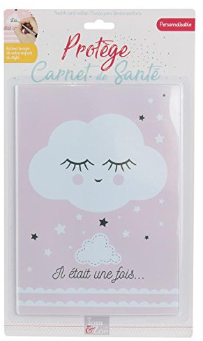 Protège carnet de santé il était une fois vendu à l'unité Rose