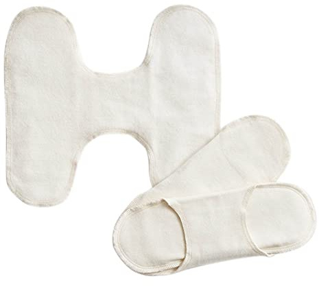 ImseVimse Damenbinden mit Flügeln ohne Knöpfe, Natural Regular, 3 Stück