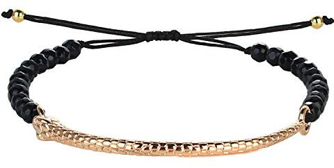 KELITCH Türkis Achat Strang Armbänder Handgemachte Freundschaft Armband 925 Gold Überzogene Charme Armband
