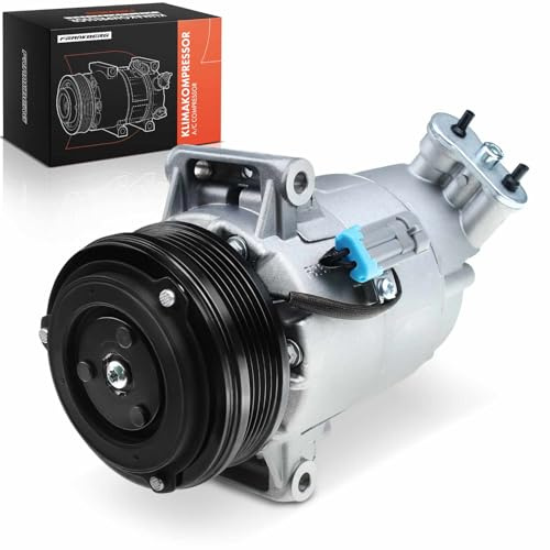 Frankberg Klimaanlagen Kompressor mit Kupplung Benzin Replace# 24466994 | Kompatibel mit Meriva X03 Zafira/Zafira Family B A05 Astra G T98 F70 Astra H A04 L70 , inkl. Öl vorbereift