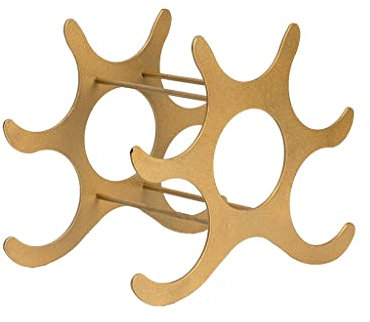 Weinregale Aufsatz- Weinregal Freistehendes Boden-Aufsatz- Weinregal Weinlagerregale Aufsatz- Flaschenhalter Weinhalter Ständer für Theken- Weinregal aus Metall ( Color : Color C , Size : Two )