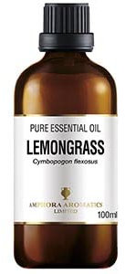 Amphora Aromatics Lemongrass Essential Oil 100mls