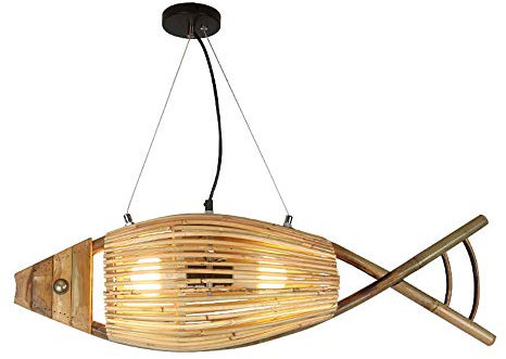 Japanese Simple Style Wooden Chandelier, Pastoral Rattan Lampshade Pendant Light Homestay Restaurant Kitchen Lights Aisle Light Decorative Chandelier Zen Lantern Equipment Change for the better
