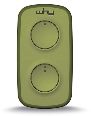 EVO MINI NOA Télécommande multifréquence 280-868 MHz, apprentissage auto-programmable, radiocommande à large portée 4 boutons Olive Green