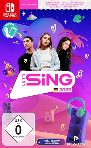 Let's Sing 2025 German Version (Nintendo Switch)