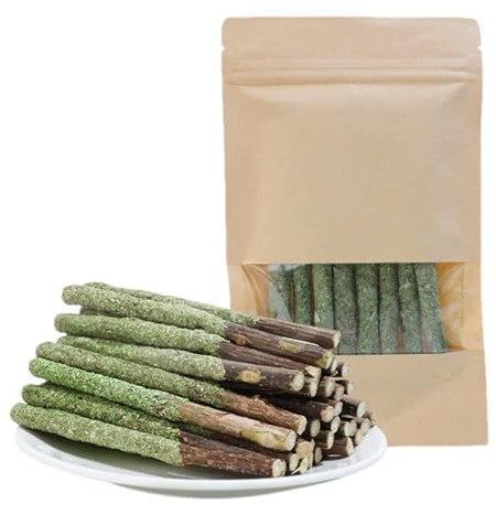 Facynde Katzengras Für Den Innenbereich, Katzengrasstäbchen, Katzenzahnreinigung Katzenminze Spielzeug Katzen Kauhölzer Sticks Zahnpflege Katzen | Knabberstangen Katze | Katzen Stick