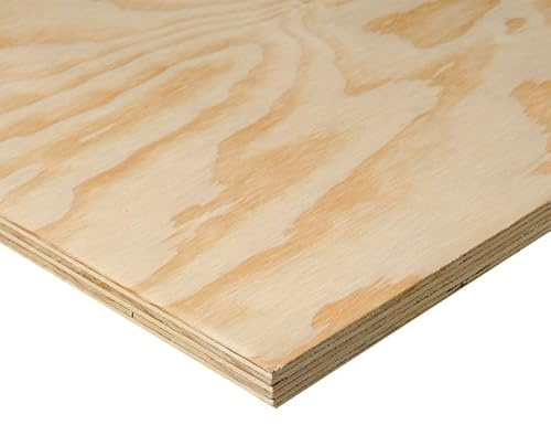 Pannello Multistrato marino fenolico in legno di pino - spessore 18 mm - Compensato in varie misure (non verniciato, cm. 60 x 160)