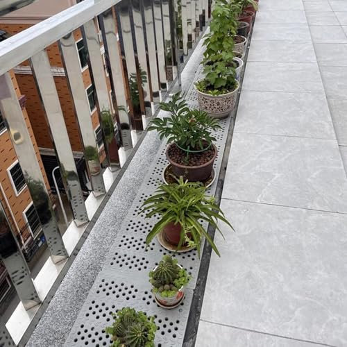 Rejilla Desague Jardin Rejillas de Drenaje para Patios, Coladores de Sumideros, Cubiertas de Desagües para Canales de Drenaje de Garajes y Entradas de Vehículos, Placas de Drenaje para Sumideros(50x40