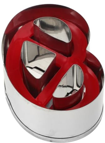 Cabilock Cortador De Galletas De Metal Molde De Galletas De Cocina Fácil De Limpiar y Secar