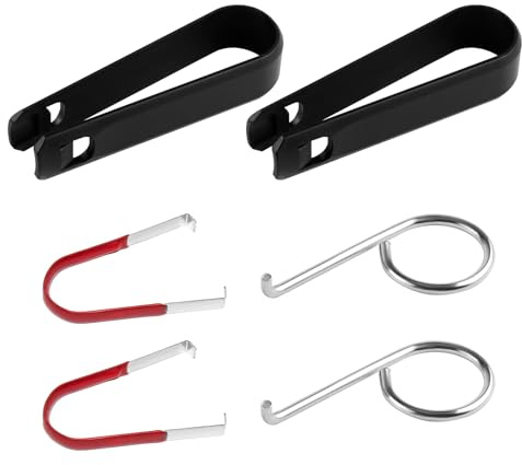 Tweozhui 6PCS estrattore per Dadi Ruota estrattore per Tappi di bulloni Ruota, per Copri Bulloni Cerchi Auto per la Rimozione del Copridado, per la Rimozione Sicura e Rapida dei Copridadi delle Ruote