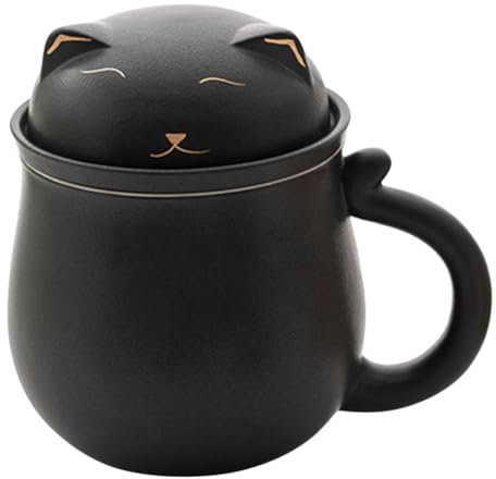 Alipis Taza De Cerámica Con Colador Para Infusiones Para Café y Bebidas Frías Para y Diseño Elegante Zen