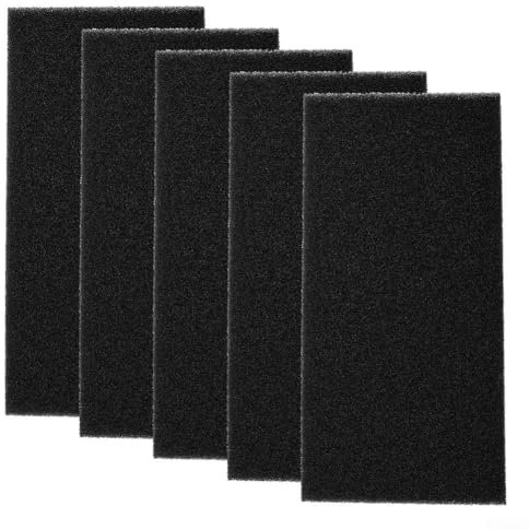 Lot de 5 filtres éponge de rechange pour sèche-linge Gorenje DE82ILA/G, DE83/I, DE83ILA/GI, DE82ILB/G, DE83/GI, DE92/G