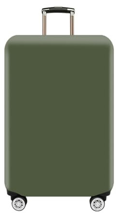 Housse de protection élastique pour valise de voyage Cazqgoy, Housse de bagage lavable, Housse de protection pour valises avec fermeture à glissière, vert, m