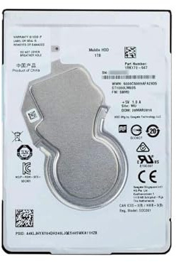 JXCHSWOU Disco Duro Interno de 1 TB for portátil, 5400 RPM, 128 MB, 2,5, SATA III, caché de 6 GB/s, 7 mm, for PS4.