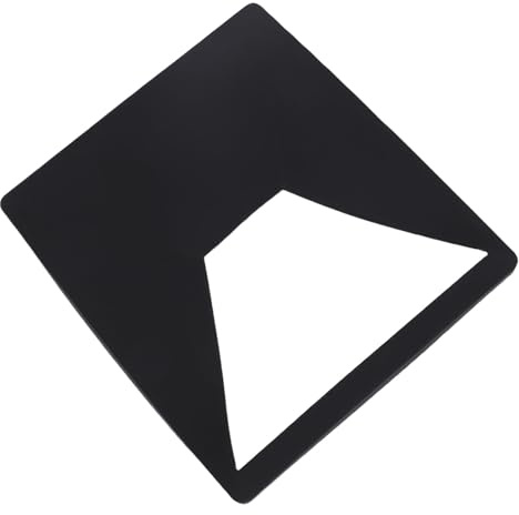 YWBL-WH Cover Protettiva Satellitare Custodia in Silicone Liquido con Adesivo Antiriflesso Protezione Antiurto Antiurto per Antenna Parabolica V4, Campeggio e Uso in (BLACK)