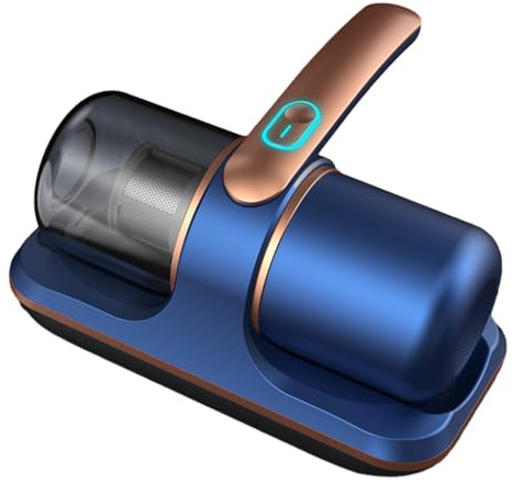 Zambuph Pulizia approfondita con l'aspirapolvere wireless per materassi Niente più allergie Aspirapolvere wireless sicuro ed efficiente per letti, Oro blu