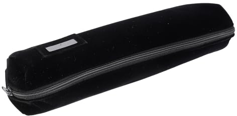 SUPVOX Rotolo Portagioie Nero Elegante per Conservazione Braccialetti e Orologi, Design Delicato e Comodo da Trasportare, per Uso Domestico da Viaggio