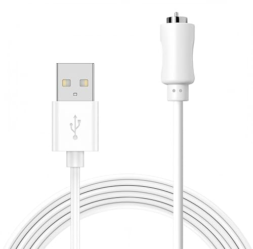 1 Pack - Universal Magnetic Charging Cable for 1 Dot Massagers, 82cm / 2.7ft USB DC 1 Pin Magnetic Replacement Charger Compatible with Personal Massagers and Rose & Other Rechargeable Toys (USB-A)