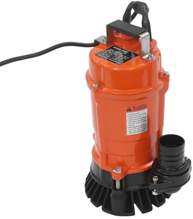 Pompa sommersa per acque sporche 750 W, 230 V, portata massima 19000 l/h, altezza massima di erogazione 18 m, grado di protezione IP68, pompa acque reflue con cavo di alimentazione allungato