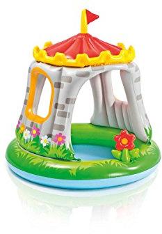 Intex Royal Castle Babypool - Kinder Aufstellpool - Planschbecken - Ø 122 x 122 cm - Für 1-3 Jahre