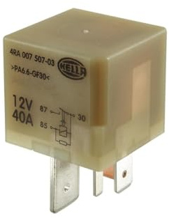 HELLA 4RA 007 507-031 Relais, Glühanlage - 12V - 5-polig - Schließer