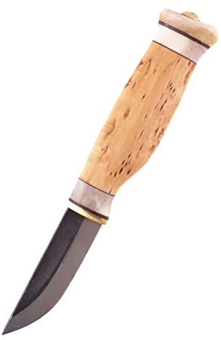 Wood-Jewel 23VV Kleines Jagdmesser mit Scheide aus Maserbirke Jagdmesser Outdoormesser Survival verkauf ab 18 Jahren | Outdoormesser, Survival, Verkauf ab 18 Jahren