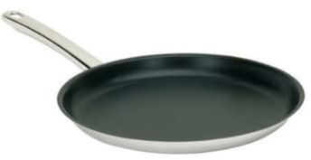 Crêpière inox anti-adhésive 28 cm METRO Pro