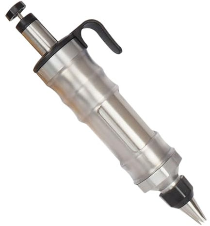 WATIIFUFU 1pezzi Siringa in Acciaio Inossidabile Per Decorazione Torte e Ripieno Cupcake Utensile Dolci Professionale Per Casa e Pasticceria Facile Da Usare e Resistente