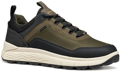 Geox U Spherica 4x4 B ABX, Scarpe da Ginnastica Uomo, Verde, 42 EU