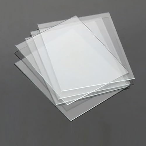 100 STÜCKE 22 x 26 mm Mikroskop-Glasobjektträger Deckgläser Leere Objektträger Mikroskop-Zubehör 0,5 mm Dicke