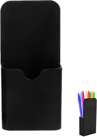 Magnetischer Stifthalter Für Den Kühlschrank | Magnetischer Becher-Stiftehalter Organizer | Praktischer Aufbewahrungs-Organizer Für Whiteboard Marker, Bürobedarf, Schulbedarf, Zuhause, Küche
