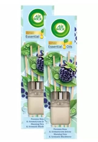 Air Wick Stick Parfümierer, Morgentau & Beerenduft, 2x40ml
