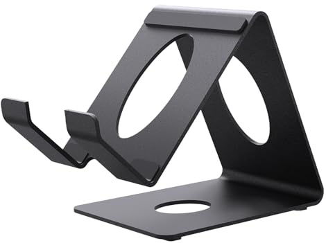 Support de bureau en métal HTU pour console de jeu ROG Ally/X (noir)